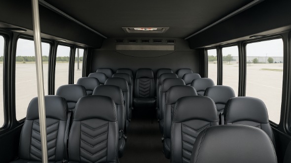 mankato 15 passenger minibus inside