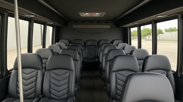 mankato 30 passenger minibus inside